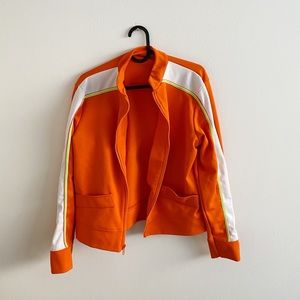 VINTAGE Orange Sports Jacket